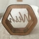 thumbnail image 2 of Caja de tarjeta de boda Zulema Hexágono de Madera Decoración Hueca Rústica Almacenamiento de Tarjetas de Boda, 2 of 8