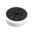 thumbnail image 3 of colcolo Cable Hole Cover Desktop Equipment Flexible Desk Grommet for Office PC Desk Black White, 3 of 8