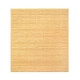 thumbnail image 1 of Outfmvch Room Decor Home Decor Brick Pattern 3d Wall Sticker Anti-collision Self-adhesive Wallpaper Foam Waterpaper, 1 of 2