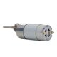 thumbnail image 5 of DC Gear Motor Micro High Torsion Speed Reduction Turbine Self Locking Reversible Worm Gearbox 24V M6x50mm with Flange 66RPM, 5 of 5