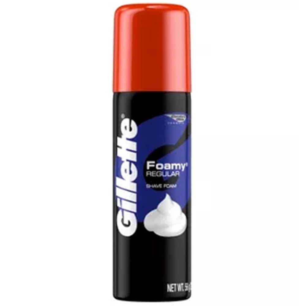 gillette travel foam