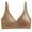 Coffee, variant on Womens Wireless Triangle Bralette Plunge Seamless Bras No Underwire Sexy Comfortable Everyday Bra