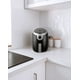 thumbnail image 2 of COSMO COS-23AFAKB 2.3 Quart Electric Small Air Fryer with Temperature Control, Timer, Auto Shut-Off, Non-Stick Frying Tray, 1000W Compact Mini Air Fryer (2.3 Quarts, Stainless Steel/Black), 2 of 5