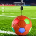 thumbnail image 3 of Tonnylam Altavoz Bluetooth de fútbol Mini Conector de teléfono móvil para Exteriores Tarjeta TF Altavoz Deslizante Colorido,Negro, 3 of 9