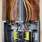 Square D by Schneider Electric HOM3060M200PQCVP Homeline 200 Amp 30-Space 60-Circuit Indoor Main Breaker Qwik-Grip Plug-On Neutral Load Center with Cover - Value Pack
