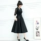 thumbnail image 4 of Vestido de noche para banquete, vestido de fiesta para estudiantes de largo medio negro para mujer, vestido diario para mujer, 4 of 6