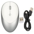 thumbnail image 3 of Ratón Silencioso Inalámbrico, Diseño Silencioso Negro Conexión De Larga Distancia Ratón Inalámbrico De 3 Modos Para El Hogar Para Juegos Para La Oficina ANGGREK 2.4GHz Wireless Mouse, 3 of 8