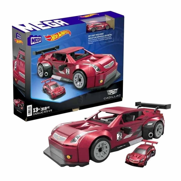 Juguete de Construcción MEGA Hot Wheels Cadillac ATS-V R