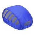 thumbnail image 1 of Unique Bargains Cycling Bicycle Helmet Cover Motorcycle Helmet Rain Covers Ride Gear Helmet Cover Blue, 1 of 6