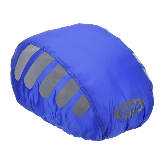 Uxcell Cycling Bicycle Helmet Cover Motorcycle Helmet Rain Covers Ride Gear Helmet Cover Blue