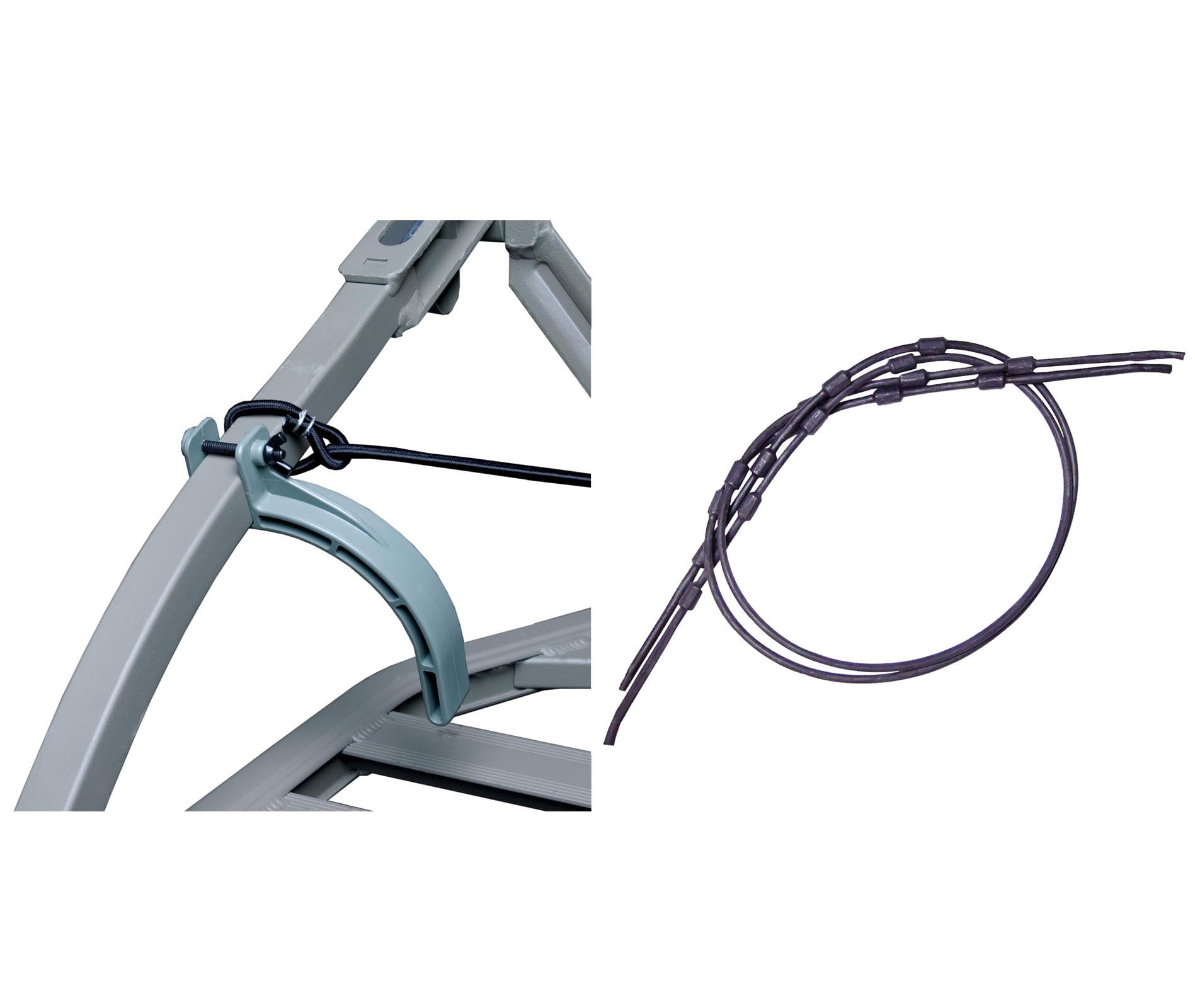 2 Summit 65" Replacement Cables + Rapid Climb Treestand Stirrups Deer