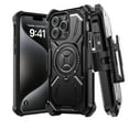 thumbnail image 5 of Innens Case for iPhone15/15 Plus/15 Pro/15 Pro Max Magnetic Heavy Duty Shockproof Phone Cover Built-in Ring Stand, Black, 5 of 12