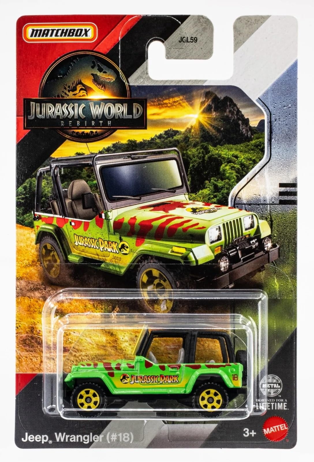 SF・ファンタジー・ホラー Mattel Matchbox 1:18 Jeep Wrangler SF