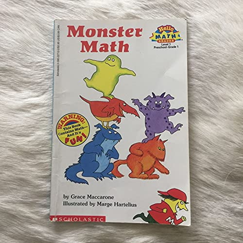 Pre-Owned Monster Math (Scholastic Reader, Level 1) (Paperback) 0590227122 9780590227124
