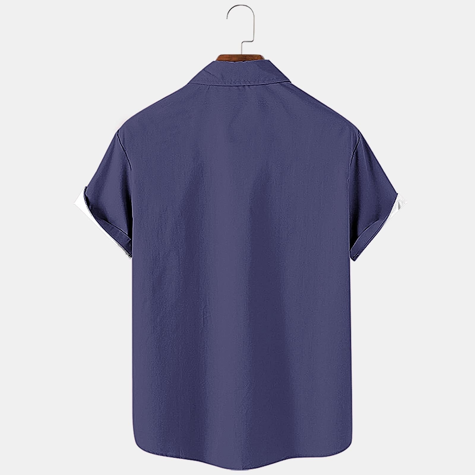 Chemise Homme Manches Courtes 'Welcome To Switzerland' - Imprimé Voyage - Léger En Polyester - Taille S à 4XL - 7