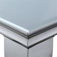 thumbnail image 6 of Furniture of America Edi Metal 7-Piece Dining Table Set in White and Black, 6 of 8