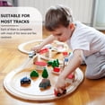 thumbnail image 4 of Dinosaur Playset Dinosaur Car Track For Car Race Play 9x5.5CM Cartoon Shape Electric Toy 1Pcs, 4 of 5