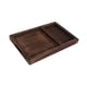 thumbnail image 4 of Bandeja de servicio de madera Bandeja de mesa de café Placa de aperitivos con borde Bandeja de otomana Bandeja decorativa para comida Postre Contador 3 piezas, 4 of 9
