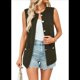 thumbnail image 2 of Suéter de Verano 2025 para Mujer, Chaleco de Punto Sin Mangas, Cárdigan con Botones, Camisetas Sin Mangas, Verde , L, 2 of 9