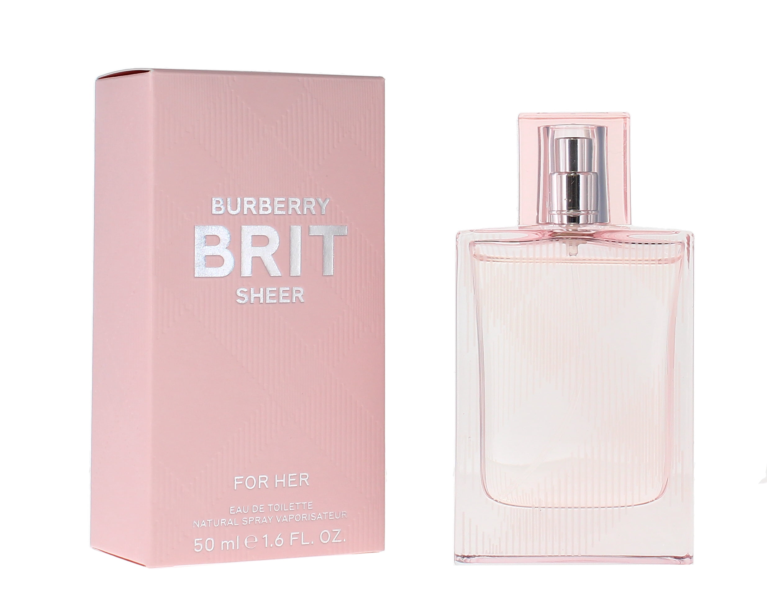 Burberry Brit Sheer Eau De Toilette Spray, 3.3 oz, Perfume for