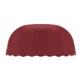 thumbnail image 2 of Awntech 5.375 ft Chicago Fixed Awning Acrylic Fabric, Burgundy, 2 of 2