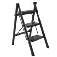 thumbnail image 1 of Closet Step Stool Ladder, Anti Slip Carbon Steel 3 Step Ladder with Wide Pedal for Home, 1 of 7