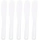 thumbnail image 2 of 5pcs Cosmetics Spatulas for Applying Facial Cream and Mask Made of Silicone White for Home Use, 2 of 5