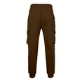 thumbnail image 3 of Admvng Sweatpants for Men Casual Solid Pocket Thick Elastic Waistband Workwear Pants,Size S-3XL, 3 of 4