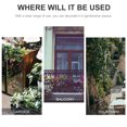 thumbnail image 5 of OULII 1Pack Leaf Decoration for Outdoor Garden Fence Ornament for Friends, 5 of 5