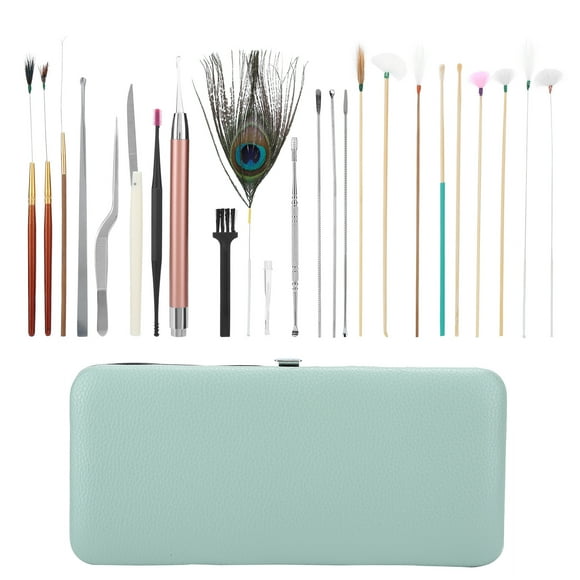 Stainless Steel Ear Spoon,Ear Wax Removal Tool Ear Scoop Double Ended Ear Picks Innovative Solution