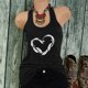 thumbnail image 2 of Blusa sin mangas con cuello redondo y estampado de girasol para mujer Fridja  gh3809, 2 of 4
