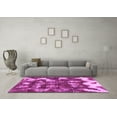 thumbnail image 3 of Ahgly Company Indoor Rectangle Abstract Pink Modern Area Rugs, 7' x 10', 3 of 4