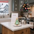 thumbnail image 6 of Vibrant Metal Hanging Christmas Tree Wind Spinner - Whimsical Design with Colorful Decorations for Garden & Yard Festivities, 6 of 7