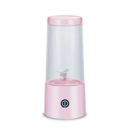 

Homeex Portable Juicer Small Household Usb Charging Juicer Cup Pink