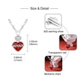 thumbnail image 4 of Collar Salloog Colgante Sagrado Corazón de Jesús 1.5 cm Cadena de Espinas, 4 of 6