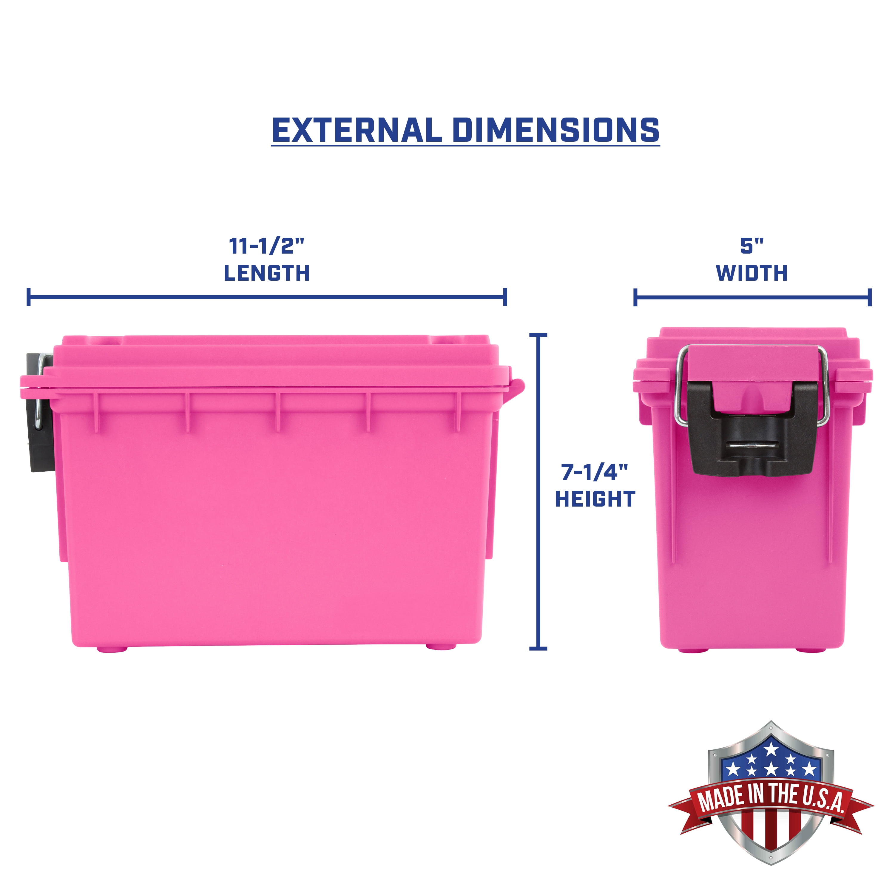 Sheffield Ammo & Utility Storage Box, Pink