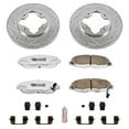 thumbnail image 3 of PowerStop Front Z26 Street Warrior Carbon-Fiber Ceramic Brake Pad and Drilled and Slotted Rotor Kit Fits: ACURA HONDA Select Models K697-26, 3 of 9