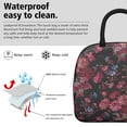 thumbnail image 3 of Womens Pioneer Flower Floral Print Pattern Lunch Box for Work,Insulated Lunch Bag for Women,Loncheras Para Mujer,Leakproof Adult Lunch Bag for Work,Beach,Travel,Picnic,Camping, 3 of 7