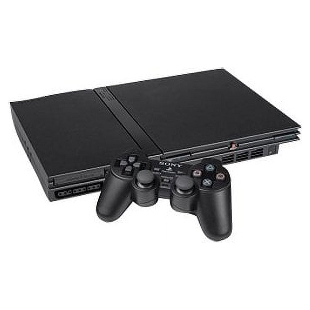 Sony Refurbished Playstation 2 Ps2 Slim Game Console Black