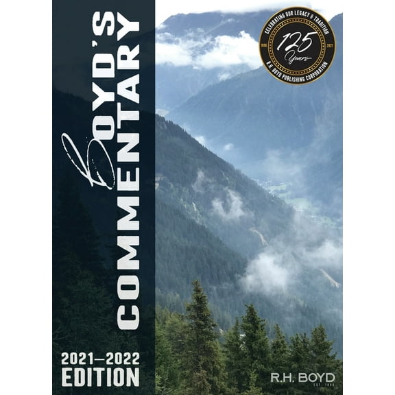Boyd S Commentary For The Sunday School 2021-2022