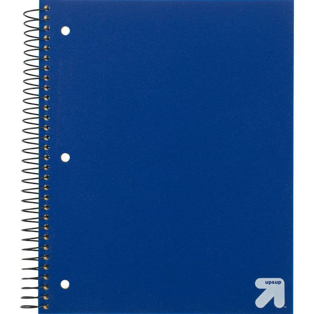 Spiral Notebook 1 Subject College Ruled PP 100 Sheets Blue Walmart spiral-notebook-1-subject-college-ruled-pp-100-sheets-blue-walmart