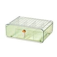 thumbnail image 2 of Underwear Drawer Storage Box 16 Cell Clear Stackable Dustproof Multi-functional Panties Bras Baby Clothes Socks Ties Belts Divider Organizer Home Supplies Clear One Size, 2 of 13