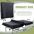 thumbnail image 2 of Funda impermeable para mesa de ping pong Golkcurx, universal, 9 x 5 pies, 2 of 7