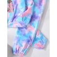 thumbnail image 7 of XIYON Girl Clothes Cool Girl Tie Dye Printed Long Sleeve Top And Pants Outfit For Girls Fall 9-10 Years, 7 of 7