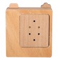 thumbnail image 4 of Phonograph Shape Music Box Natural Beech Wood Musical Box Crafts Ornament Kids Gift (Flower), 4 of 8