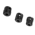 thumbnail image 2 of Engrenages de pignon de moteur en acier chromé 48DP ￠3,175 mm 13-15T 16-18T pour voiture 1/10 (13T 14T 15T), 2 of 4