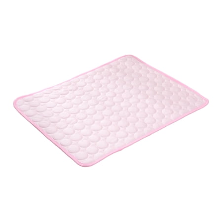 Dog Self Cooling Mat Pet Washable Cooling Pads Blanket Sleeping Kennel Mat Sleep Mat Pad for Large Dogs Cats (Pink-XL)