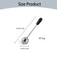 thumbnail image 3 of Stainless Steel Cutlery Set Tea Tool Portable Diffuser Tea Infuser Mesh Colander Fine Mesh Strainer Twisting Tea Infuser Tea Loose Leaf Tea Strainers Tea Filter Tong Tea Leaves Loose Leaf White, 3 of 7