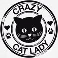 thumbnail image 3 of CafePress - Crazy Cat Lady Sweatshirt - Crew Neck Sweatshirt, 3 of 4