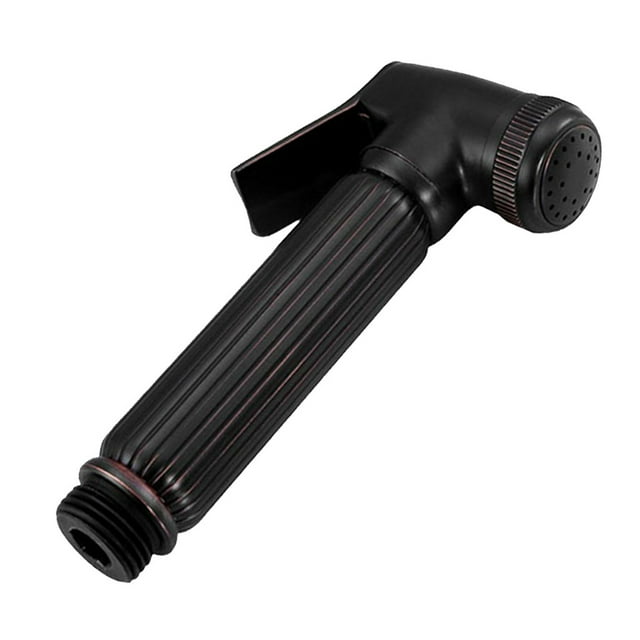 Cobre Inodoro Bidé Rociador Cabeza Rociador de Pañales Soluciones Interiores ~ Negro